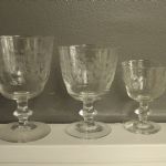 747 3515 GLASS SET